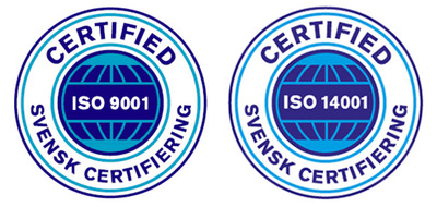 ISO-certifiering - klicka för att läsa mer.