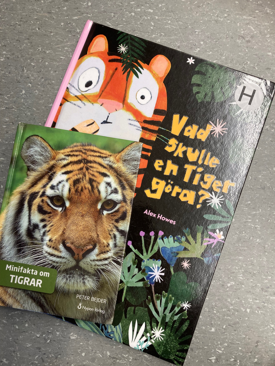 omslag böcker om tigrar