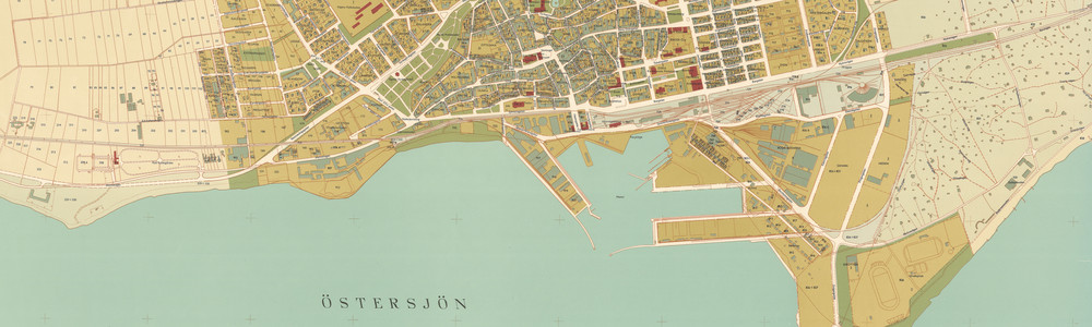 1962. Översiktskarta. Stadsingenjörskontoret