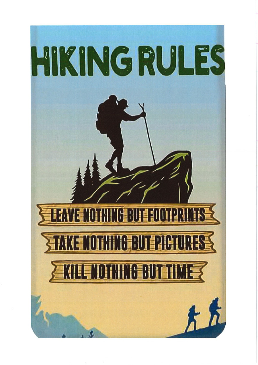 hiking rules