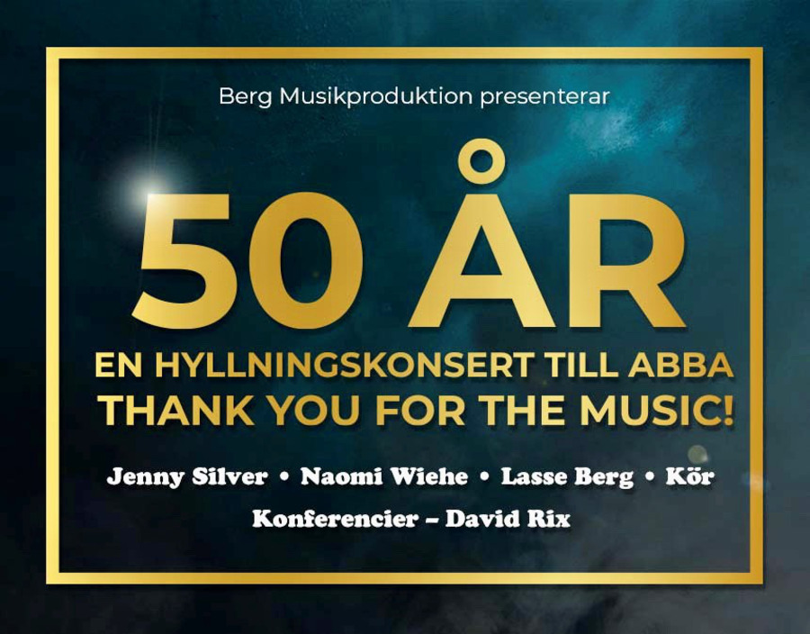 ABBA 50 år - en hyllningskonsert